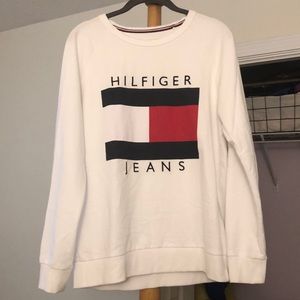 Tommy Hilfiger White Sweatshirt